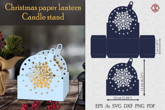 Christmas Candlestick Stencil4: A 3D SVG Review