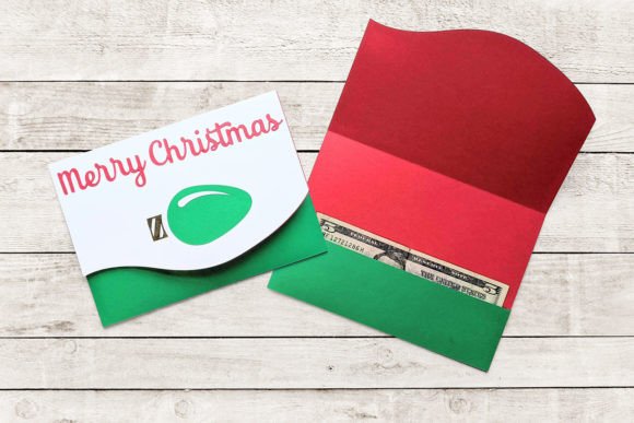 Christmas Money Holder Card SVG: 3D Shapes Review