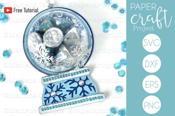 Cut Files Snow Globe Candy Holder: 3D SVG Shapes Review