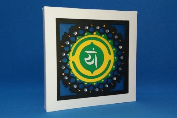 Heart Chakra Mandala Shadow Box 3D SVG Review