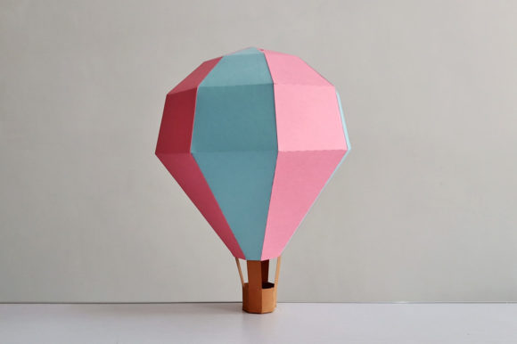 Hot Air Balloon 3D SVG Objects Review