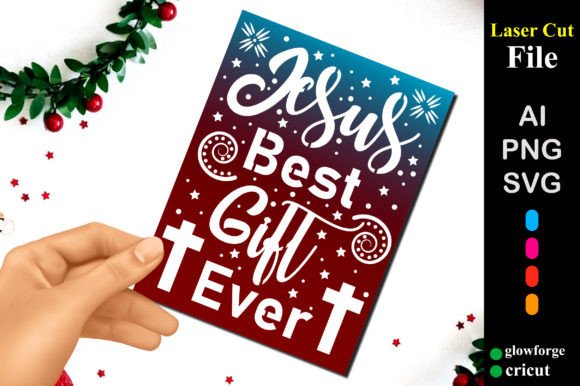 Jesus Best Gift Ever 3D SVG Christmas Review