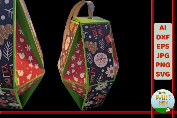 Reviewing the Faceted Xmas Tree Ornament Box Design