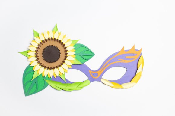 Reviewing the Mardi Gras Mask - Sunflowers Design