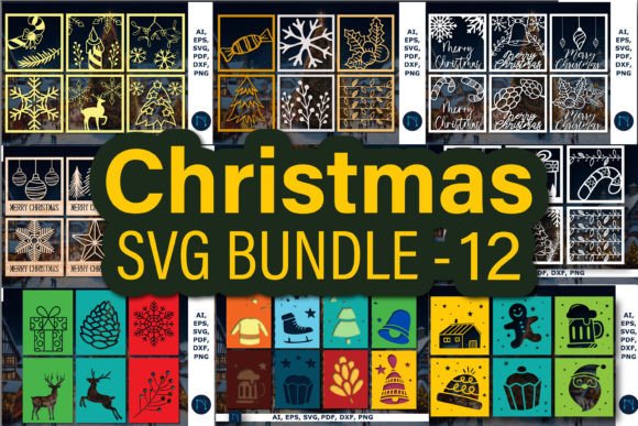 Reviewing the Paper Cut Christmas Card SVG Bundle